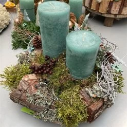 Waldmoos In Der Holzkiste, Ca. 25x13x7 Cm, 4er-Set -Fashion Garden Store 066110 Moose Anwendungsbeispiele 6 100797