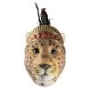Wanddekoration Gepardkopf, Orange, Schwarz, Polyresin, 20 X 23 X 16,5 Cm -Fashion Garden Store 0810506293 gepardkopf fuer wand b16 5 l23 h20 polyresin handwerk 81436