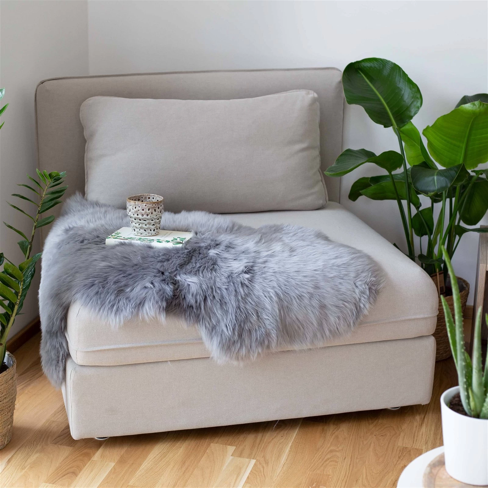 Schaffell Grau Aus 100% Naturfell, 90 X 50 Cm 3 Schaffell Grau Aus 100% Naturfell, 90 X 50 Cm