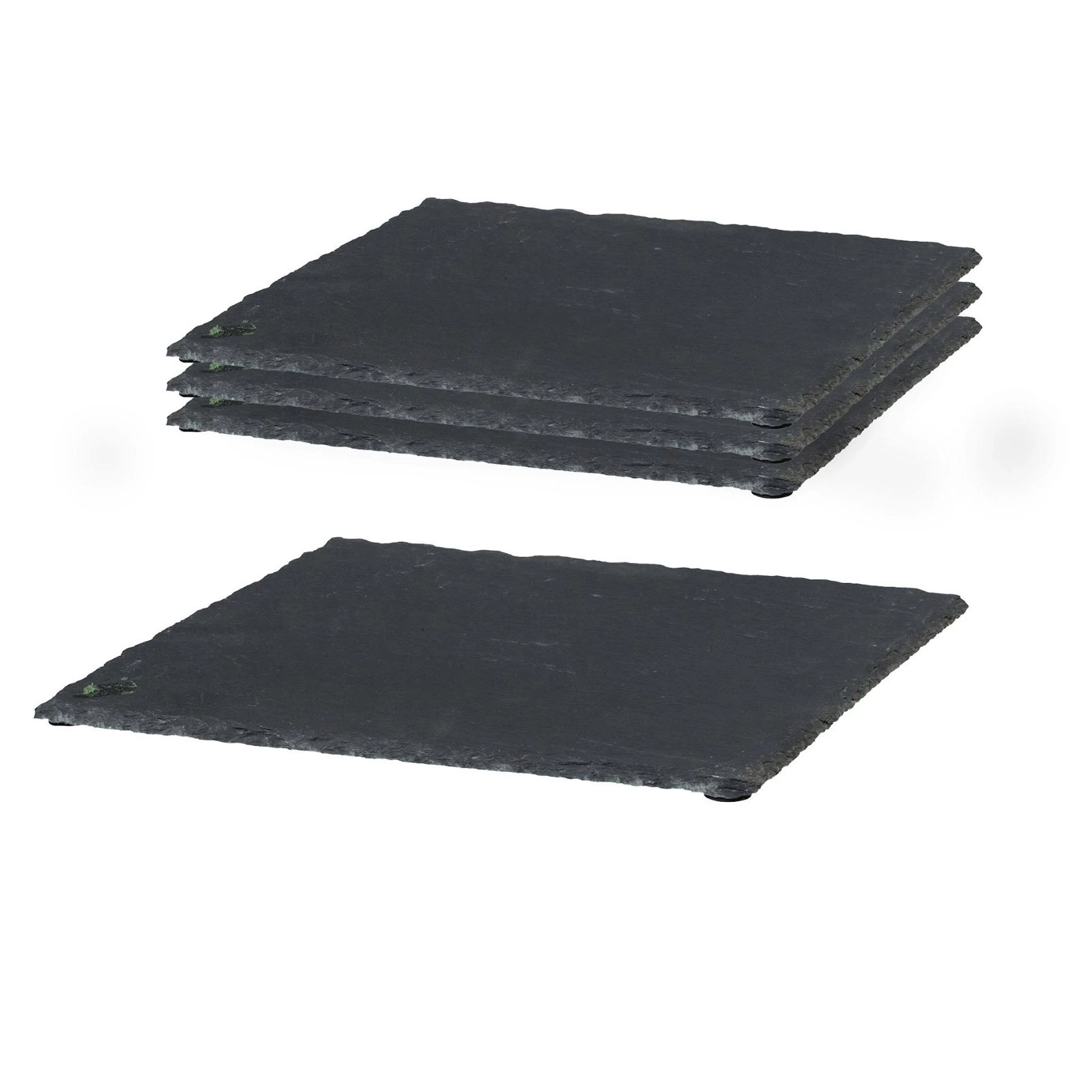 Schiefer-Dekoplatte, 4er-Set, Anthrazit, 30 X 30 X 0,5 Cm 3 Schiefer-Dekoplatte, 4er-Set, Anthrazit, 30 X 30 X 0,5 Cm