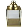 Laterne, Gold, 50 X 26 X 26 Cm -Fashion Garden Store 0850200696 laterne gold b26 l26 h50 metall glas 81931