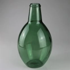 Glasvase, Grün, Ø 20 X H 38 Cm