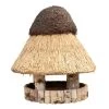 Kölle Vogelhaus „Föhr“ Klein Mit Reetdach, Birke Natur, 68 Cm Hoch -Fashion Garden Store 0910101164 Koelle Reet Vogelhaus Foehr klein Birke natur H68cm 57355