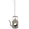 Futterstation 'Teekanne', Grau-braun, 20 X 13 X H25 Cm