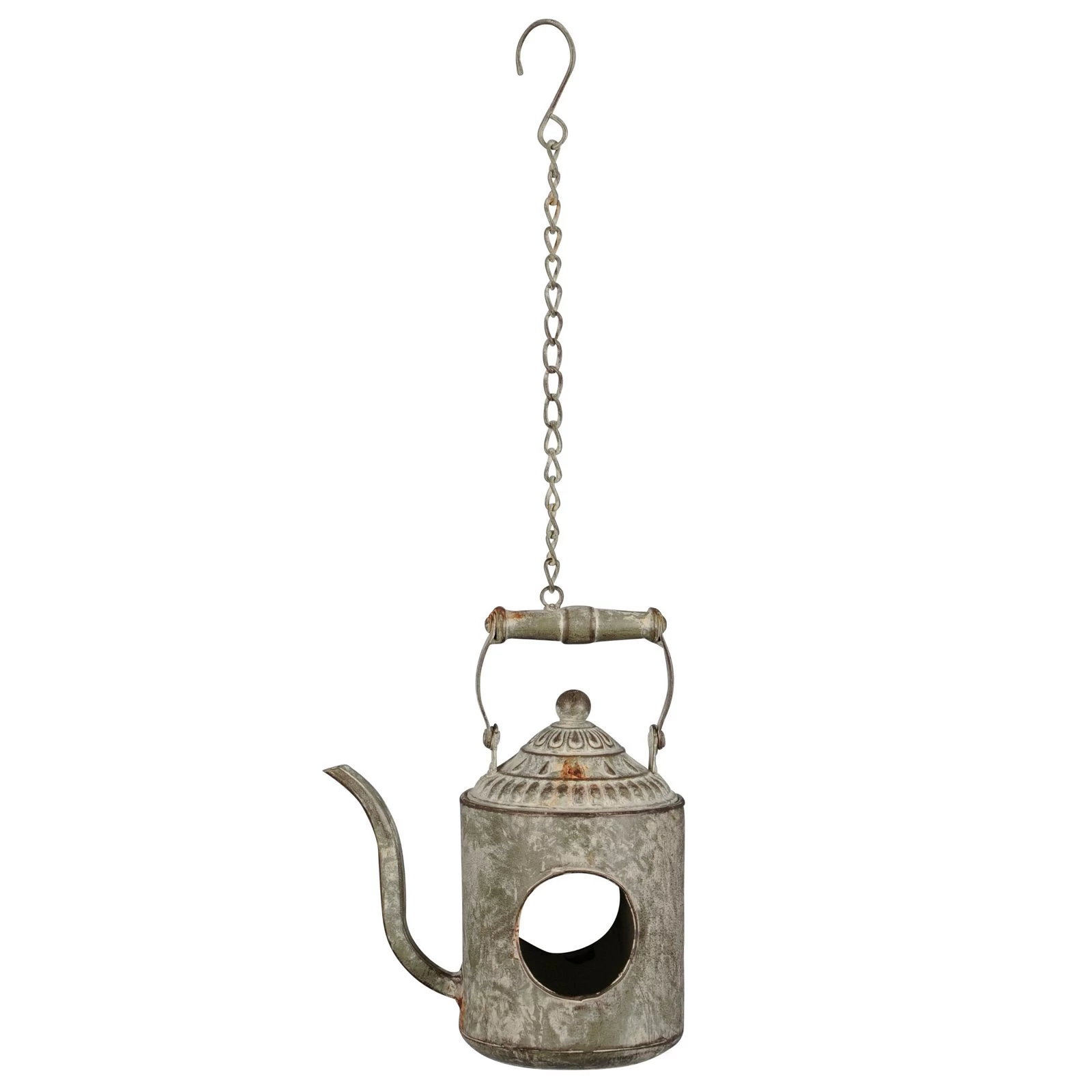 Futterstation 'Teekanne', Grau-braun, 20 X 13 X H25 Cm 3 Futterstation 'Teekanne', Grau-braun, 20 X 13 X H25 Cm