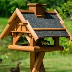 Vogelhaus Inkl. Ständer, Holz, Bernstein, 39 X 38 X 33 Cm 13 Vogelhaus Inkl. Ständer, Holz, Bernstein, 39 X 38 X 33 Cm -Fashion Garden Store 0910101485 Vogelhaus inkl Staender 7 111711