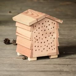 Insektenhotel 'Bienenstock', Natur, Ø 19 X 25 Cm -Fashion Garden Store 0910160226 Insektenhotel Bienenstock 19x19 xH25cm 4 116262