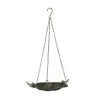 Vogeltränke Mit Kette, Bronzeoptik, 28 X 24 X 6 Cm -Fashion Garden Store 0910170056 Vogeltraenke bronze zum Haengen 86287