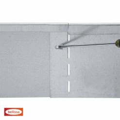 Rasenkante, Silber, Stahl, 118 X 19,5 Cm -Fashion Garden Store 0910301041 Rasenkante Metall verzinkt 3 109345