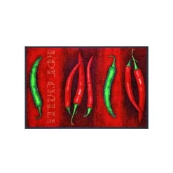 Kleen-Tex Fußmatte "Hot Chili" 50 X 75 Cm -Fashion Garden Store 0910750024 Fussmatte Hot Chili 50x75cm 4075