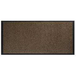 Kölle Fußmatte Uni Teak, Waschbar