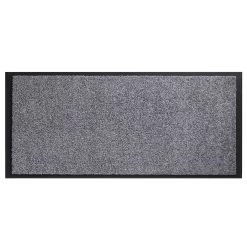 Kölle Fußmatte Uni Grau, Waschbar