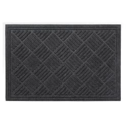 Fussmatte 'Parquet', Dunkelgrau 7 Fussmatte 'Parquet', Dunkelgrau -Fashion Garden Store 0910750895 Fussmatte Parquet Dark Grey 2 102229