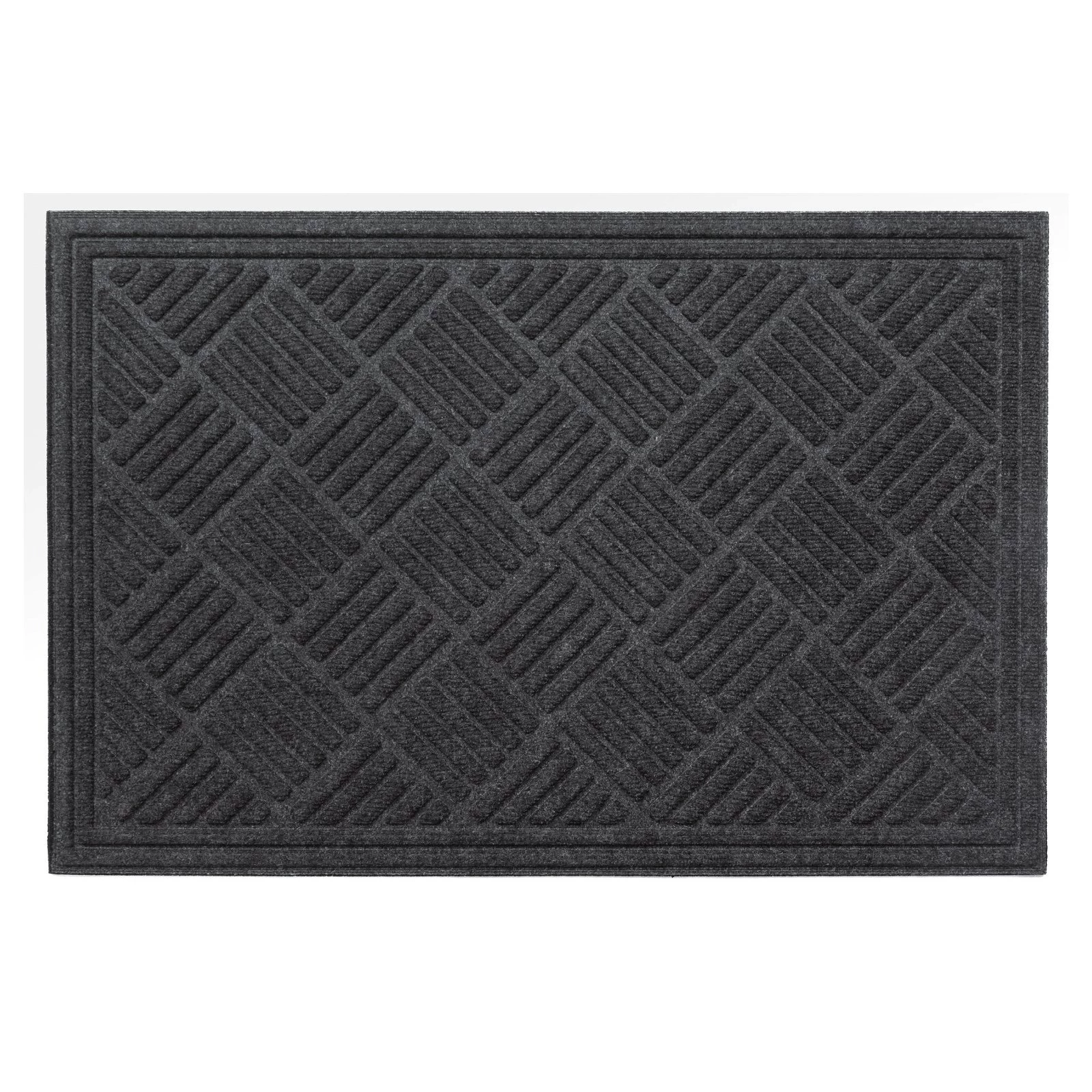 Fussmatte 'Parquet', Dunkelgrau 4 Fussmatte 'Parquet', Dunkelgrau – Bild 2