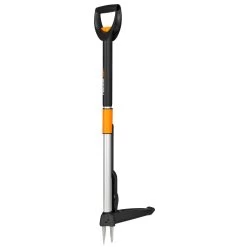 Fiskars SmartFit Teleskop-Unkraut-Stecher, Schwarz/orange, Länge 99-119 Cm -Fashion Garden Store 0920100958 SmartFit Teleskop Unkrautstecher 6 105485