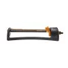 Fiskars Wassersparender Sprinkler, 20 % Weniger Wasserverbrauch, Schwarz-orange -Fashion Garden Store 0930101459 Wassersparender Sprinkler mit Metallfuss 1 78942