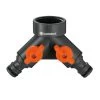2-Wege-Wasserventil, Gardena, 1/2" - 5/8", 21 Mm Wasserhahn, Gewinde 26,5 Mm 2 2-Wege-Wasserventil, Gardena, 1/2" - 5/8", 21 Mm Wasserhahn, Gewinde 26,5 Mm -Fashion Garden Store 0930200098 Gardena 2 Wege Ventil fuer 26 5mm 34 Gewinde 61647