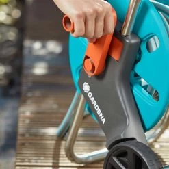 Schlauchwagen AquaRoll S, Gardena, Schlauchlängen Bis 15 M -Fashion Garden Store 0930200441 Schlauchwagen Aqua Roll S Set kpl mit 20m Schlauch und Systemteilen 2 61599