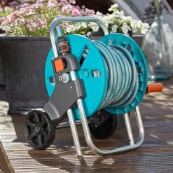Schlauchwagen AquaRoll S, Gardena, Schlauchlängen Bis 15 M -Fashion Garden Store 0930200441 Schlauchwagen Aqua Roll S Set kpl mit 20m Schlauch und Systemteilen 4 61597