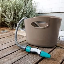 Aquapop Mit Selbstaufdehnbarem Schlauch, 5-15m, Braun, Kunststoff / Polyester 16 Aquapop Mit Selbstaufdehnbarem Schlauch, 5-15m, Braun, Kunststoff / Polyester -Fashion Garden Store 0930200478 Aquapop mit 5 15m selbstdehnbarem Schlauch braun 2 58938