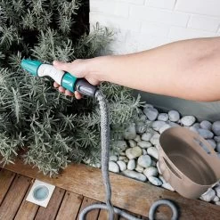 Aquapop Mit Selbstaufdehnbarem Schlauch, 5-15m, Braun, Kunststoff / Polyester 15 Aquapop Mit Selbstaufdehnbarem Schlauch, 5-15m, Braun, Kunststoff / Polyester -Fashion Garden Store 0930200478 Aquapop mit 5 15m selbstdehnbarem Schlauch braun 3 58937