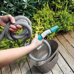 Aquapop Mit Selbstaufdehnbarem Schlauch, 5-15m, Braun, Kunststoff / Polyester 14 Aquapop Mit Selbstaufdehnbarem Schlauch, 5-15m, Braun, Kunststoff / Polyester -Fashion Garden Store 0930200478 Aquapop mit 5 15m selbstdehnbarem Schlauch braun 4 58936