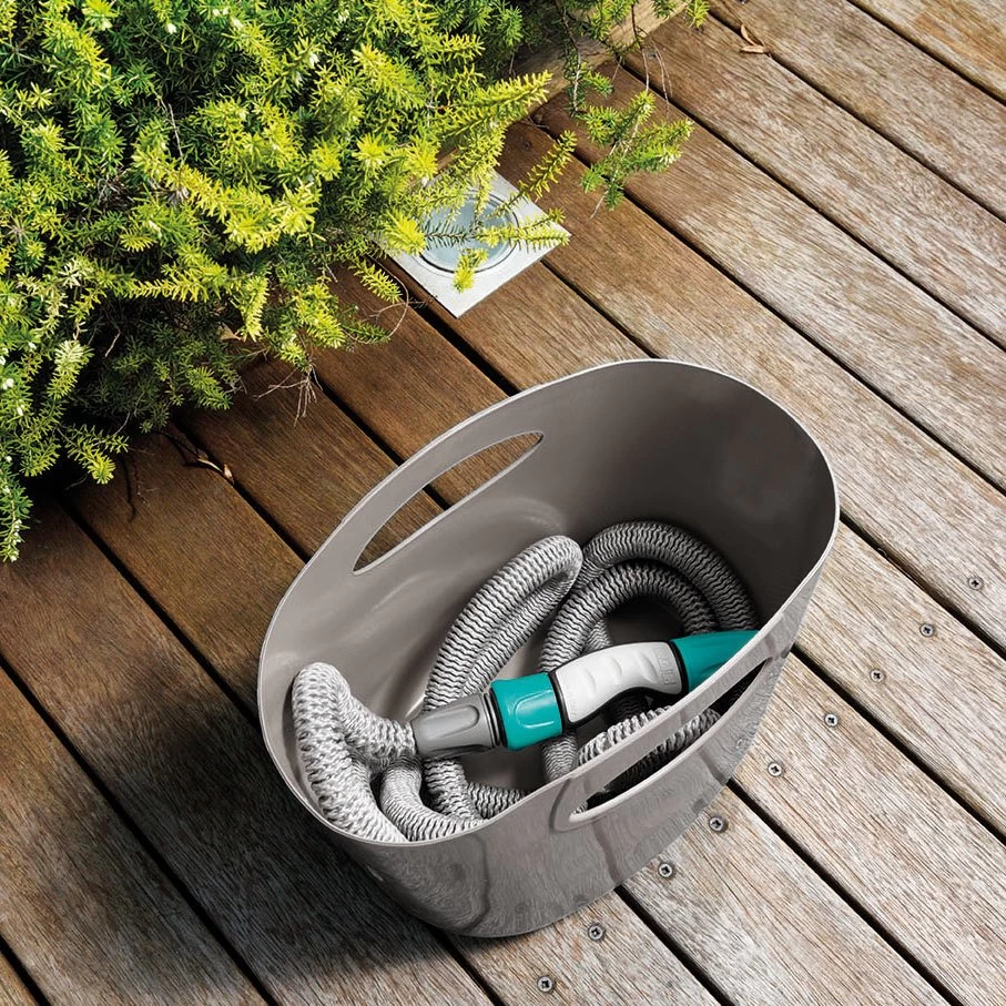 Aquapop Mit Selbstaufdehnbarem Schlauch, 5-15m, Braun, Kunststoff / Polyester 6 Aquapop Mit Selbstaufdehnbarem Schlauch, 5-15m, Braun, Kunststoff / Polyester – Bild 4