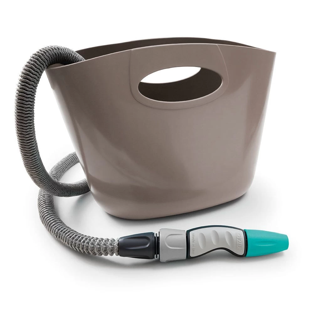 Aquapop Mit Selbstaufdehnbarem Schlauch, 5-15m, Braun, Kunststoff / Polyester 3 Aquapop Mit Selbstaufdehnbarem Schlauch, 5-15m, Braun, Kunststoff / Polyester