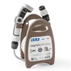 Aqua Balcony Schlauchtrommel Mit 10 M Schlauch, Braun