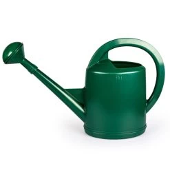 Stöckli Gießkanne, Grün, Mit Brausekopf, Ergonomisch, Kunststoff -Fashion Garden Store 0930401299 Gartengiesskanne 10l mit Brause gruen 74278