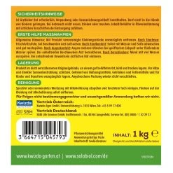Solabiol Bio-Baumwundverschluss, 1 Kg -Fashion Garden Store 0950200801 Solabiol Bio Baumwundverschluss 1Kg 110516