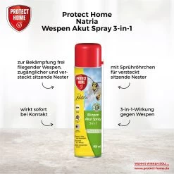 Protect Home Natria Wespen-Akut Spray, 400 Ml -Fashion Garden Store 0950300974 Natria Wespen Akut Spray 3in1 400ml 3 107285