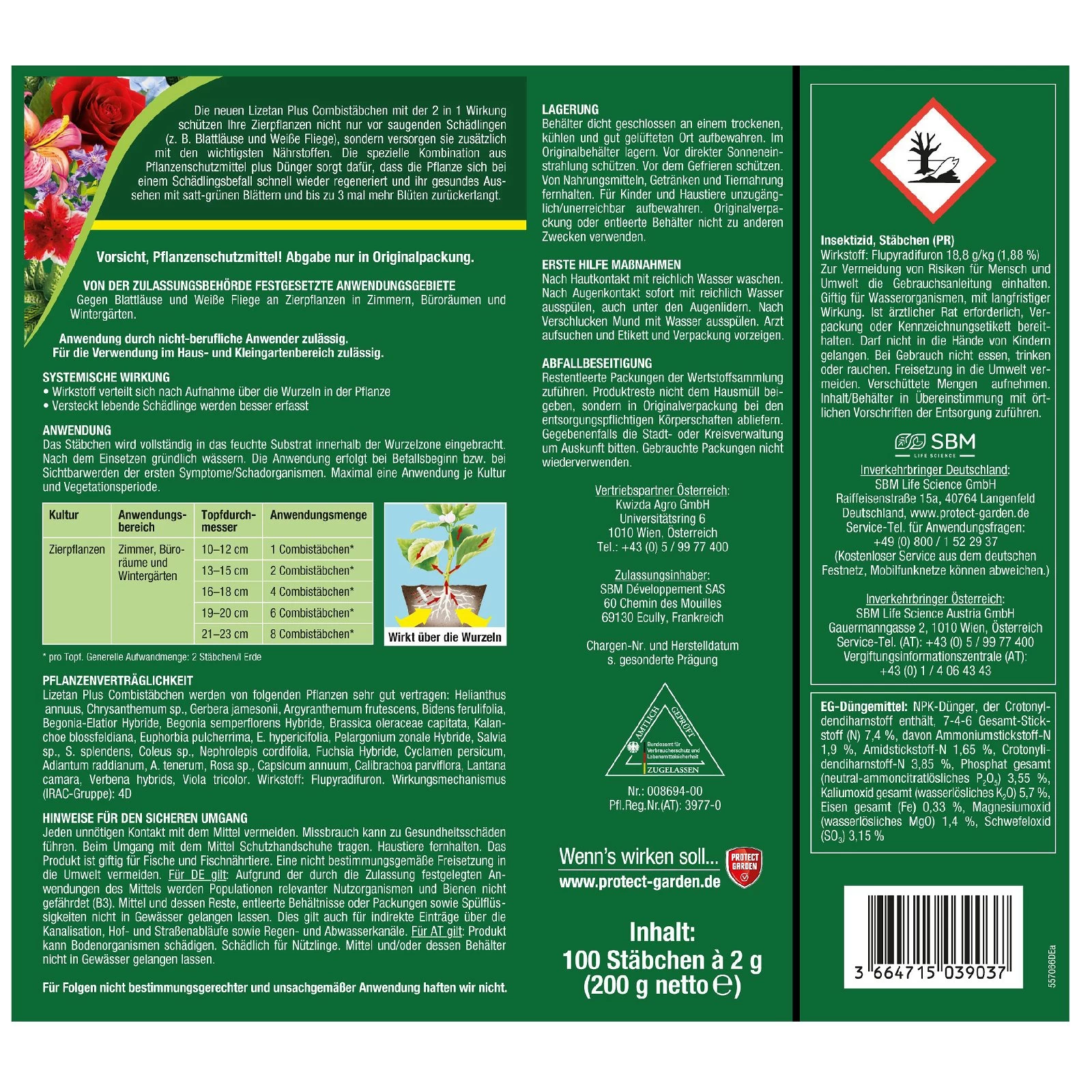 Combistäbchen Lizetan® Plus 4 Combistäbchen Lizetan® Plus – Bild 2