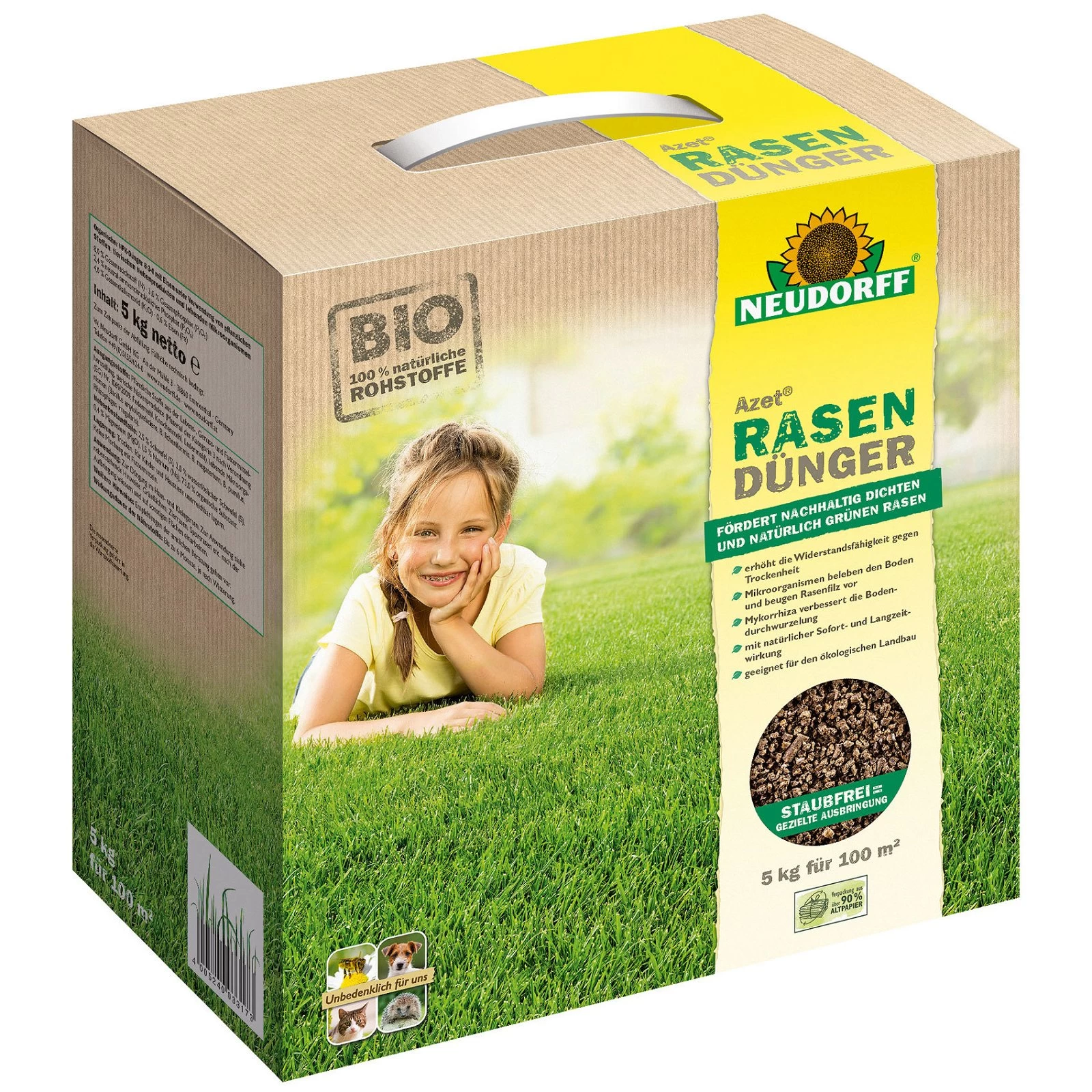 Azet Rasendünger, 5 Kg 3 Azet Rasendünger, 5 Kg