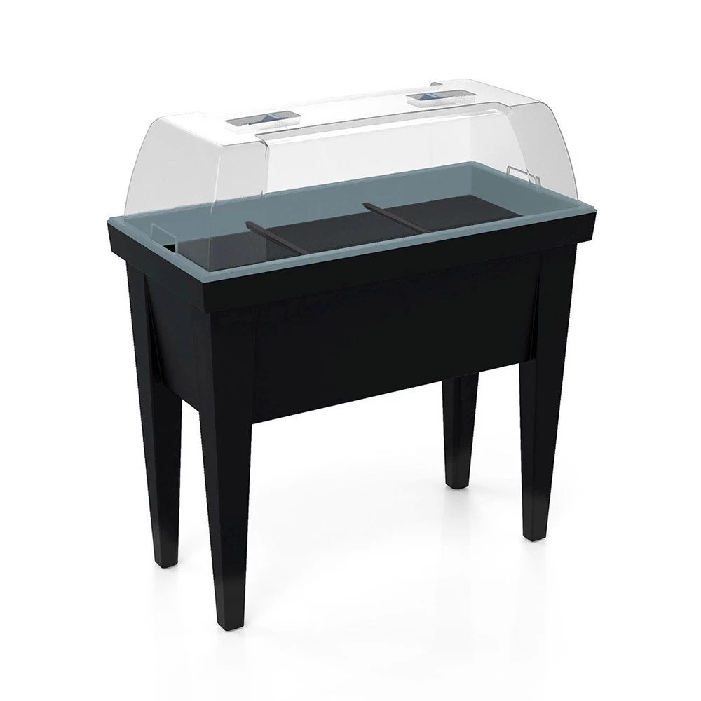 Hochbeet Mit Deckel, Anthrazit, Ca. 80 X 40 X 88 Cm 4 Hochbeet Mit Deckel, Anthrazit, Ca. 80 X 40 X 88 Cm – Bild 2