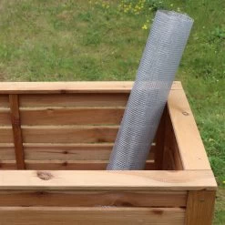 Hochbeetgitter, Stahl Verzinkt, 13 X 101,5 X 19 Cm -Fashion Garden Store 0980250200 Hochbeetgitter verzinkt 1 126013