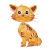 Kölle Gartenfigur Katze Leo, Orange, 41 X 30 X 11 Cm -Fashion Garden Store 0980305941 koelle katze leo orange 41x30x11cm 68859