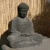 Buddha-Statue, Trockensteinguss, 53 X 40 X 65 Cm -Fashion Garden Store 0980306821 buddha aus trockensteinguss 5 123372