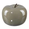 Dekoapfel PEARL, Keramik, Grau, 22 X 18 Cm 2 Dekoapfel PEARL, Keramik, Grau, 22 X 18 Cm -Fashion Garden Store 2040213056 Keramik Deko Apfel PEARL EFCT grau 80248
