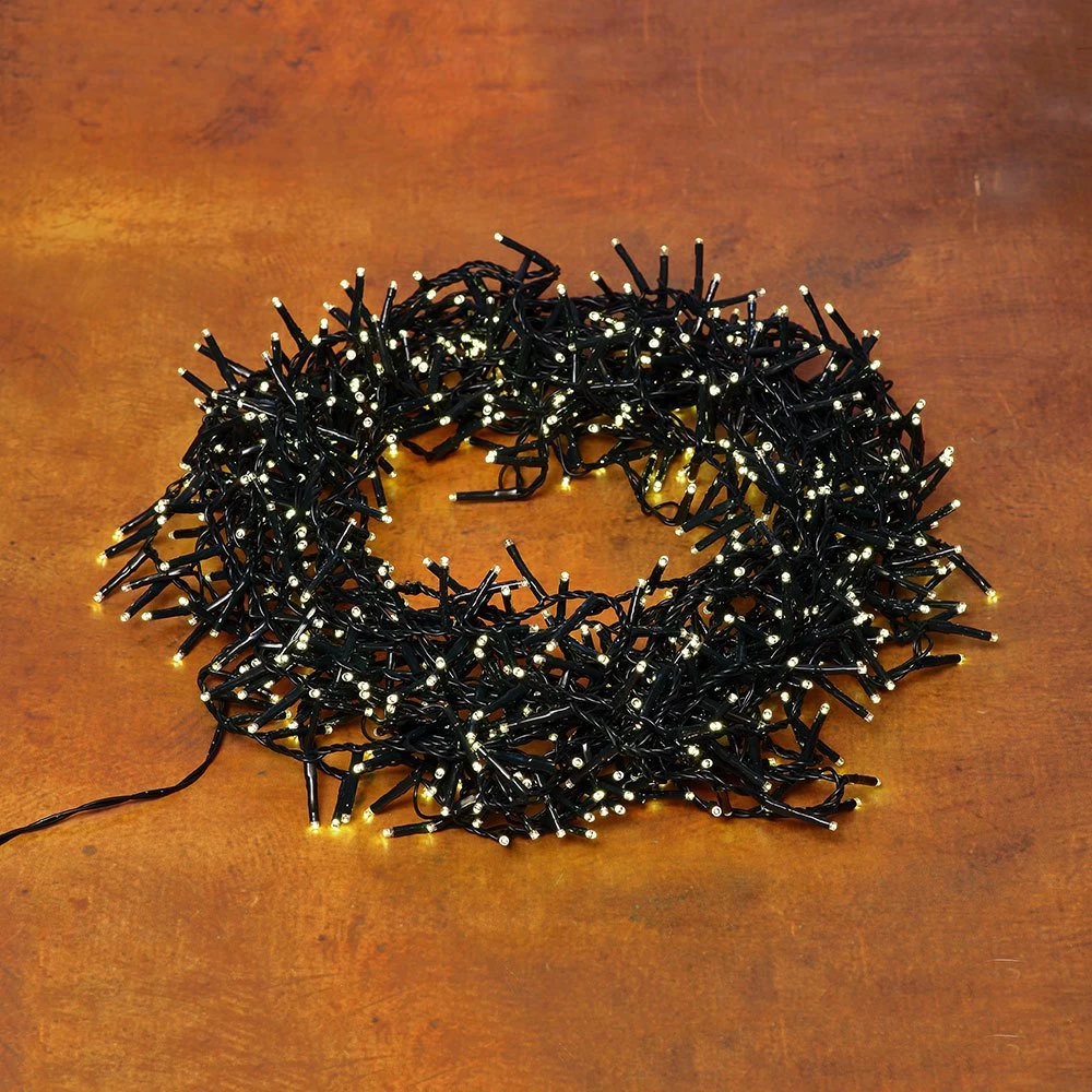 Kölle LED Lichterkette, Gruppenbeleuchtung Mit 288 Lichtern, Schwarz, 2,4 M, Warmweiß 3 Kölle LED Lichterkette, Gruppenbeleuchtung Mit 288 Lichtern, Schwarz, 2,4 M, Warmweiß