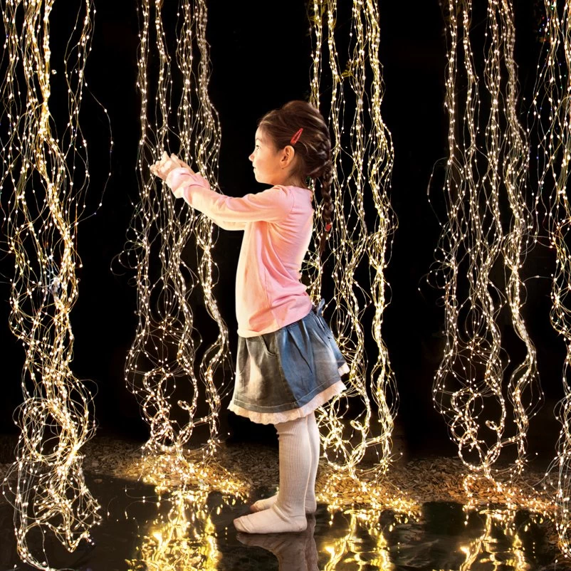 Kölle LED Regen 180 Lichter, Silberdraht, Warmweiß 5 Kölle LED Regen 180 Lichter, Silberdraht, Warmweiß – Bild 3