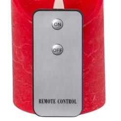 LED-Echtwachskerze, 3 Stück, Rot, Flackernd, 7,5 X 10/ 12,5/ 15 Cm -Fashion Garden Store 2040304563 LED Echtwachskerze magic Flame 3er 7 5x10 12 5 15cm rot m Fernb Batterie6 66569