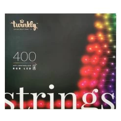 Twinkly LED-Lichterkette Strings, Länge 32m, 400 Lichter, Steuerung Via App -Fashion Garden Store 2040304585 LED Lichterkette Twinkly 400L L32m bunt m Musik App bedienbar 1 82827