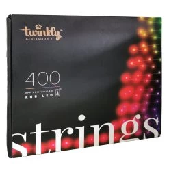 Twinkly LED-Lichterkette Strings, Länge 32m, 400 Lichter, Steuerung Via App -Fashion Garden Store 2040304585 LED Lichterkette Twinkly 400L L32m bunt m Musik App bedienbar 4 82825