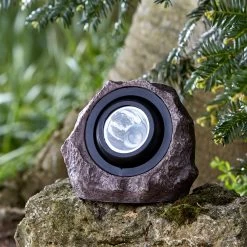 Solarleuchte Granitstein "Jumbo"