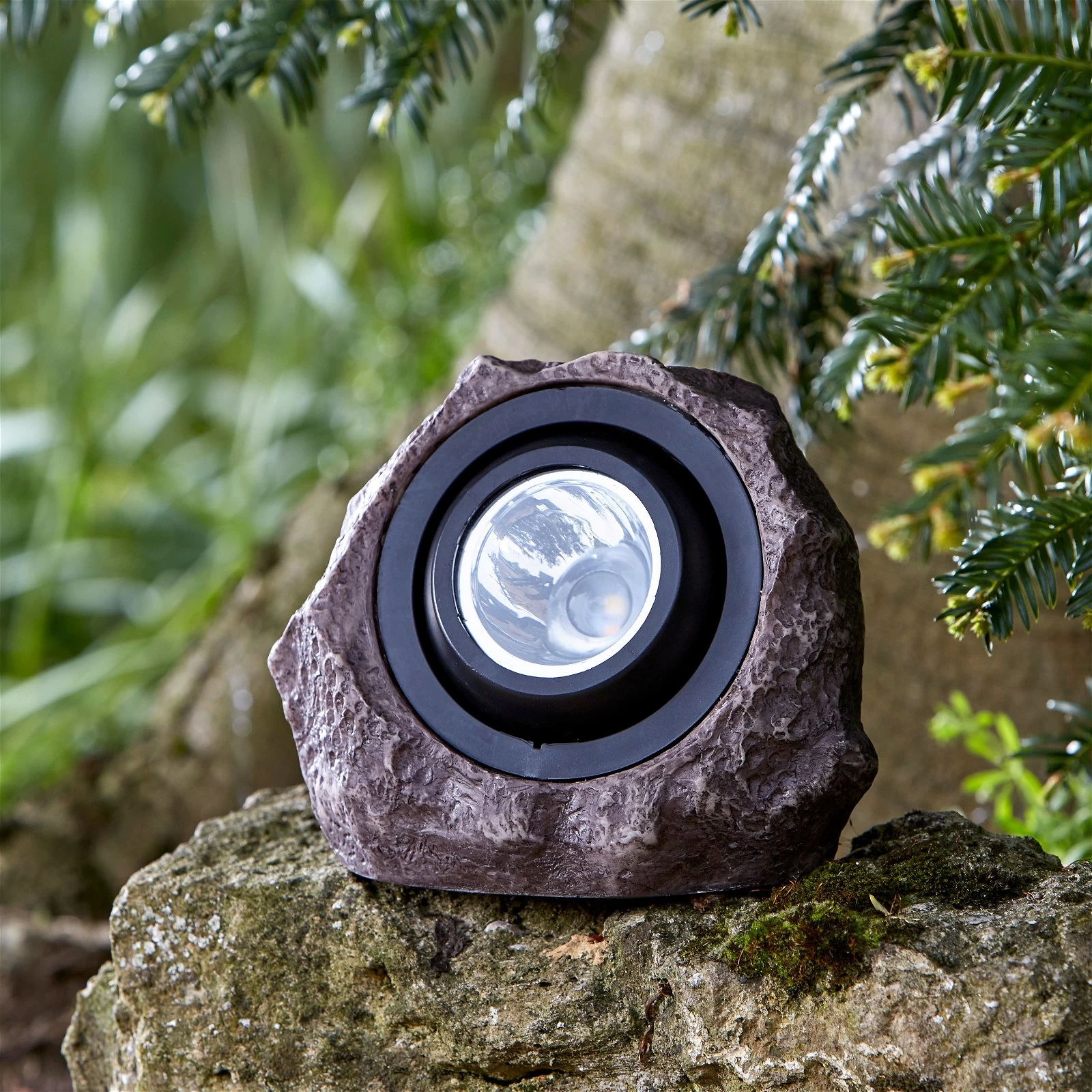 Solarleuchte Granitstein "Jumbo" 3 Solarleuchte Granitstein "Jumbo"