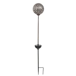 Silhouette Globe, Große Pfahlleuchte, Metall, Schwarz, 83 X 13 Cm -Fashion Garden Store 2950100374 Silhouette Globe Grosse Pfahlleuchte 83x13cm 61363