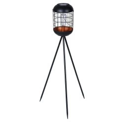 Solarlaterne 'Lighthouse', Schwarz, Metall, Höhe 92 Cm -Fashion Garden Store 2950100608 Solar Motive Laterne metall Modell Lighthouse H92cm 3 96751