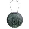 Solarlaterne 'Round 20', Grün, Ø 20 X 18 Cm -Fashion Garden Store 2950100661 Round 20 105804