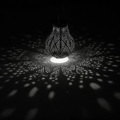 Solarlaterne 'Bulb 16', Petrol, Ø 16 X 20 Cm -Fashion Garden Store 2950100663 2950100664 2950100665 Bulb 16 105782 1